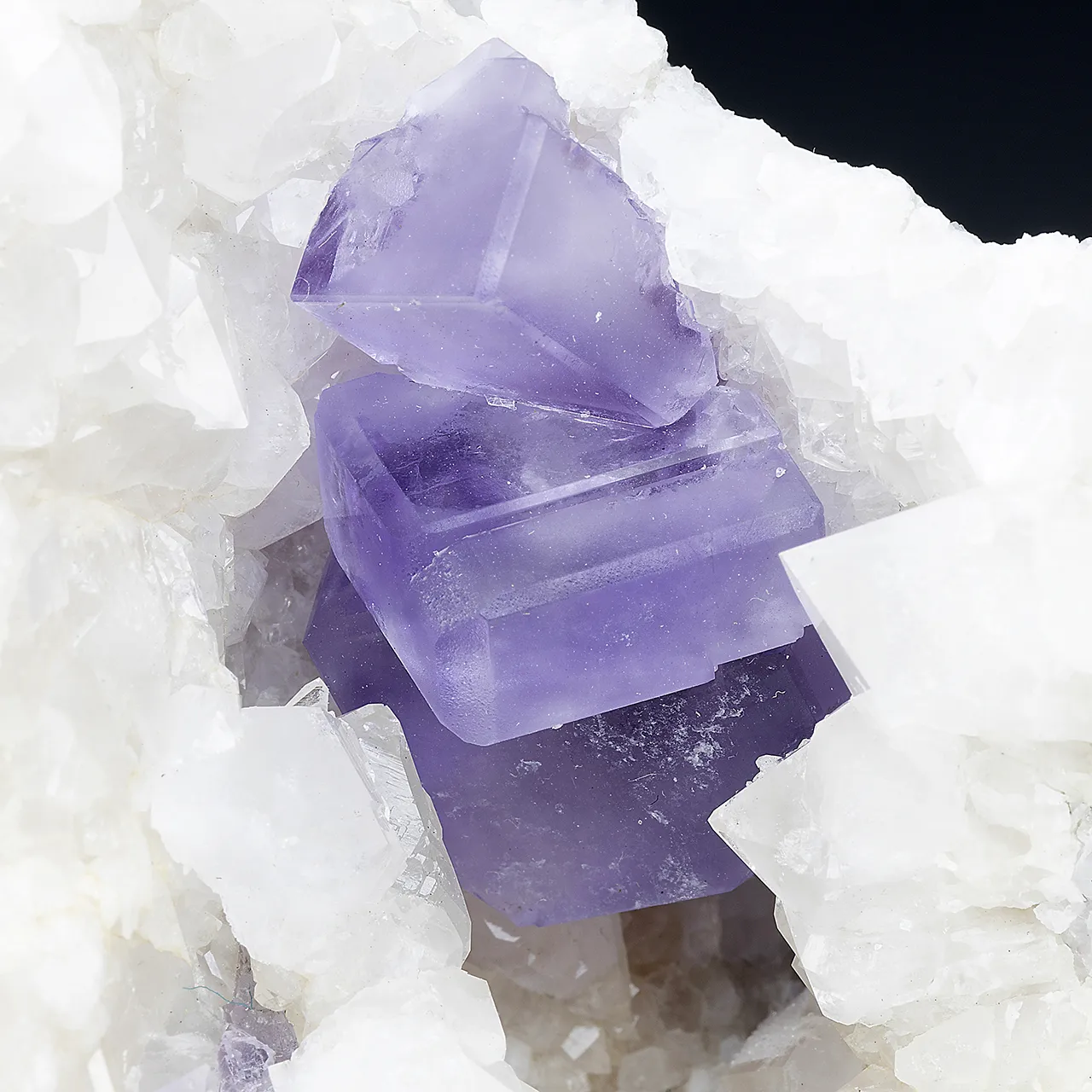 Fluorite with Quartz - image 1