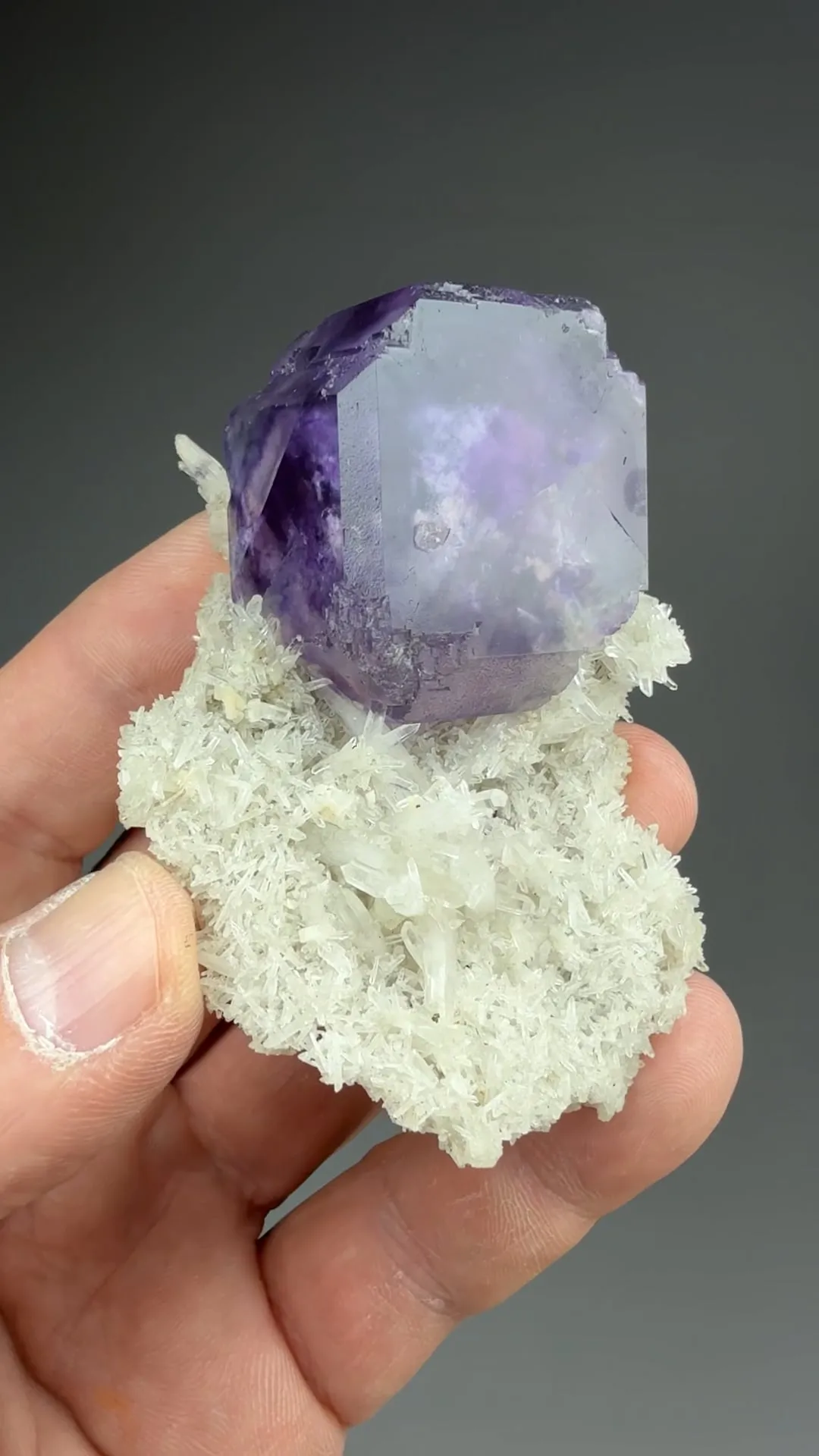 Fluorite with Quartz - image 2