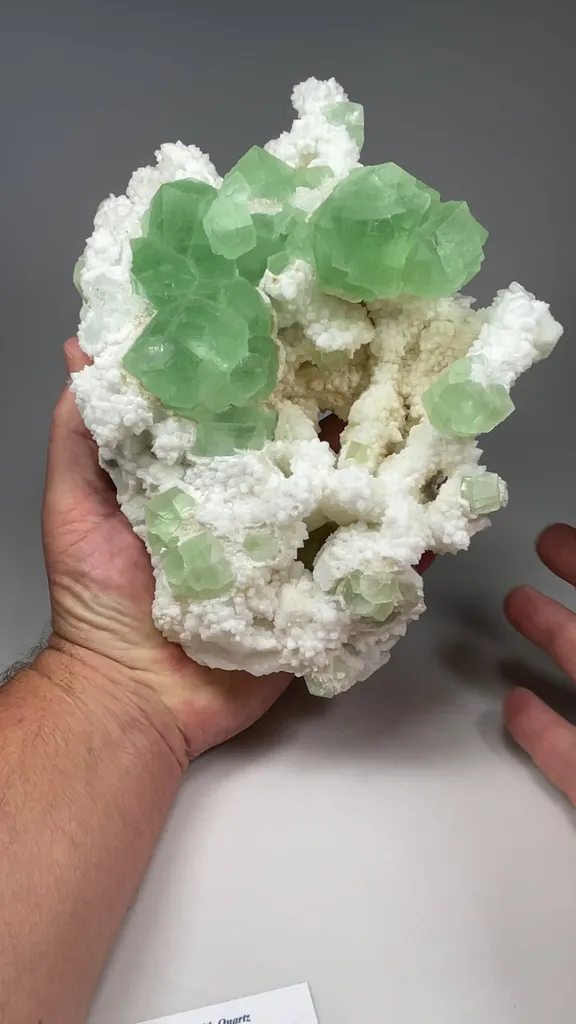 Fluorite with Quartz - image 2