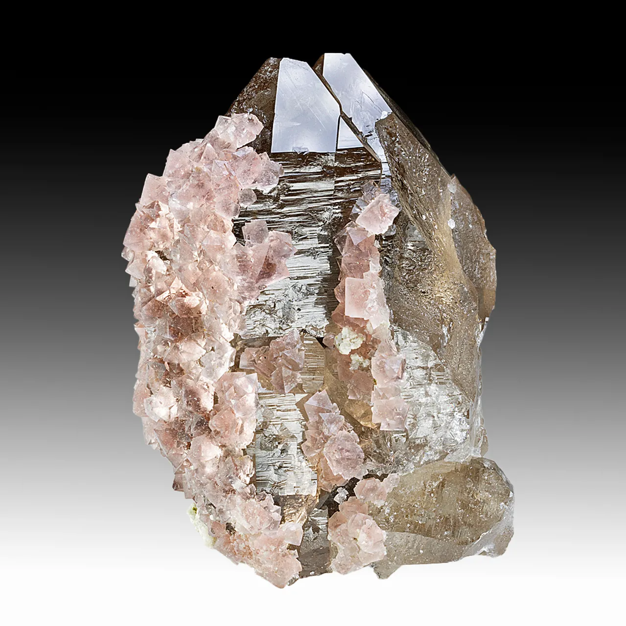 Fluorite with Quartz - image 1