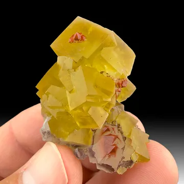 Fluorite with Quartz