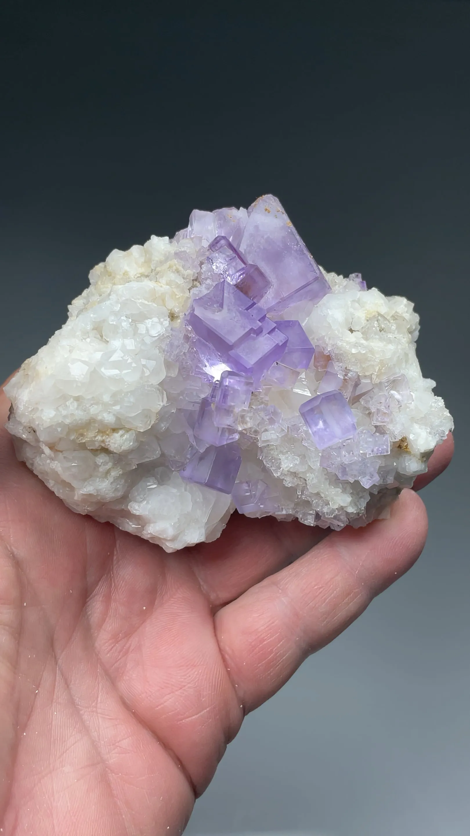 Fluorite with Quartz - image 3