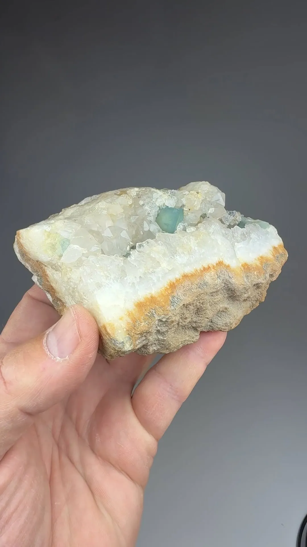 Fluorite with Quartz - image 2