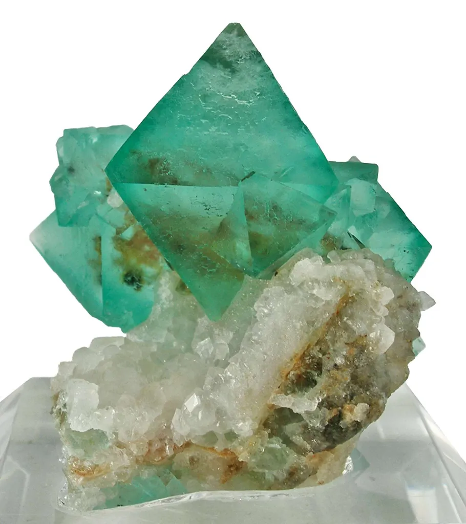 Fluorite With Quartz image