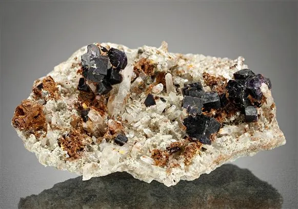 Fluorite with Quartz image