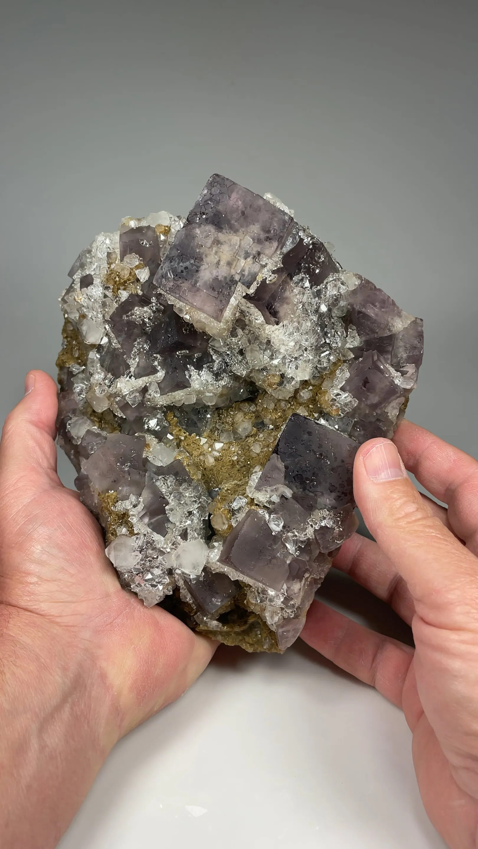 Fluorite with Quartz - image 2