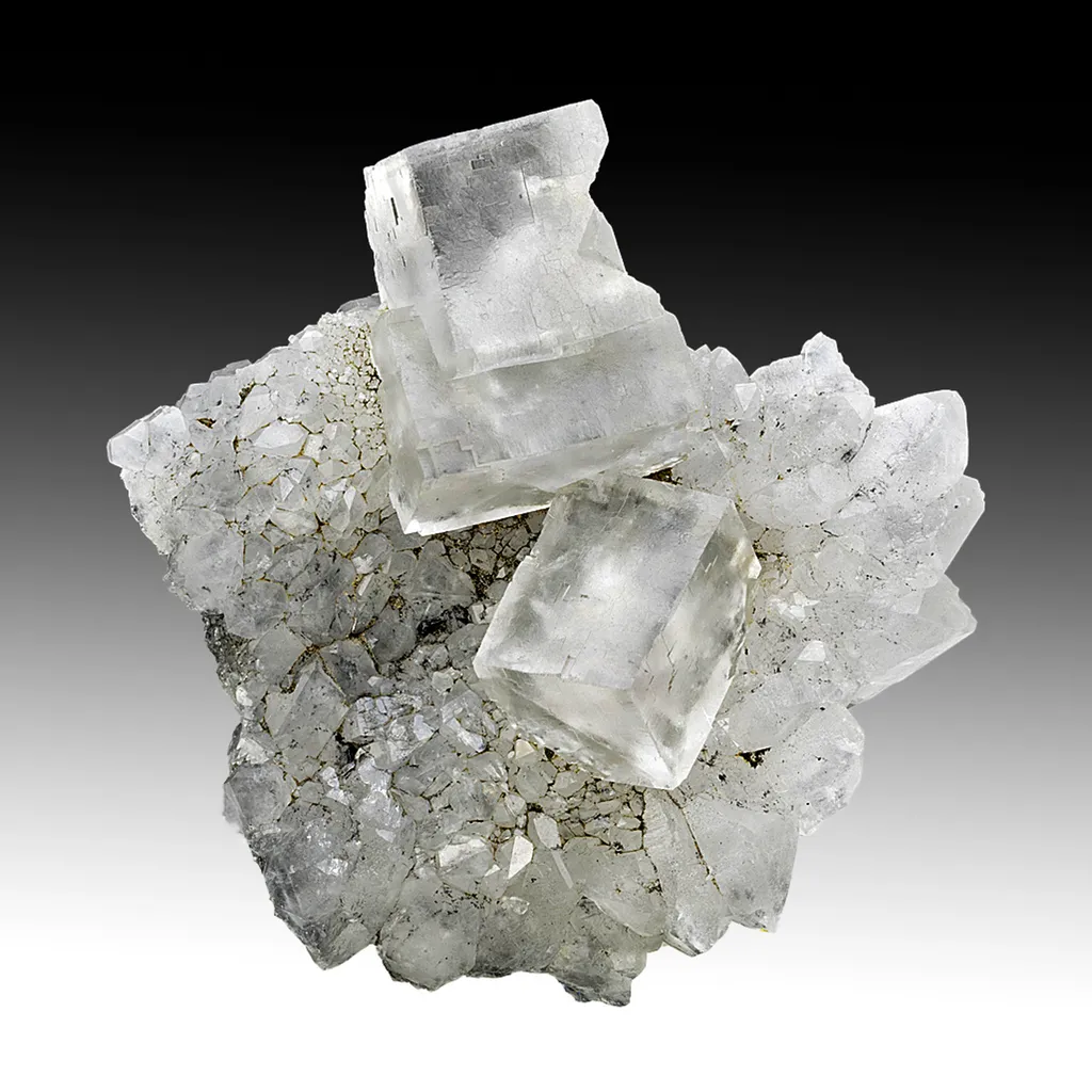 Fluorite with Quartz image
