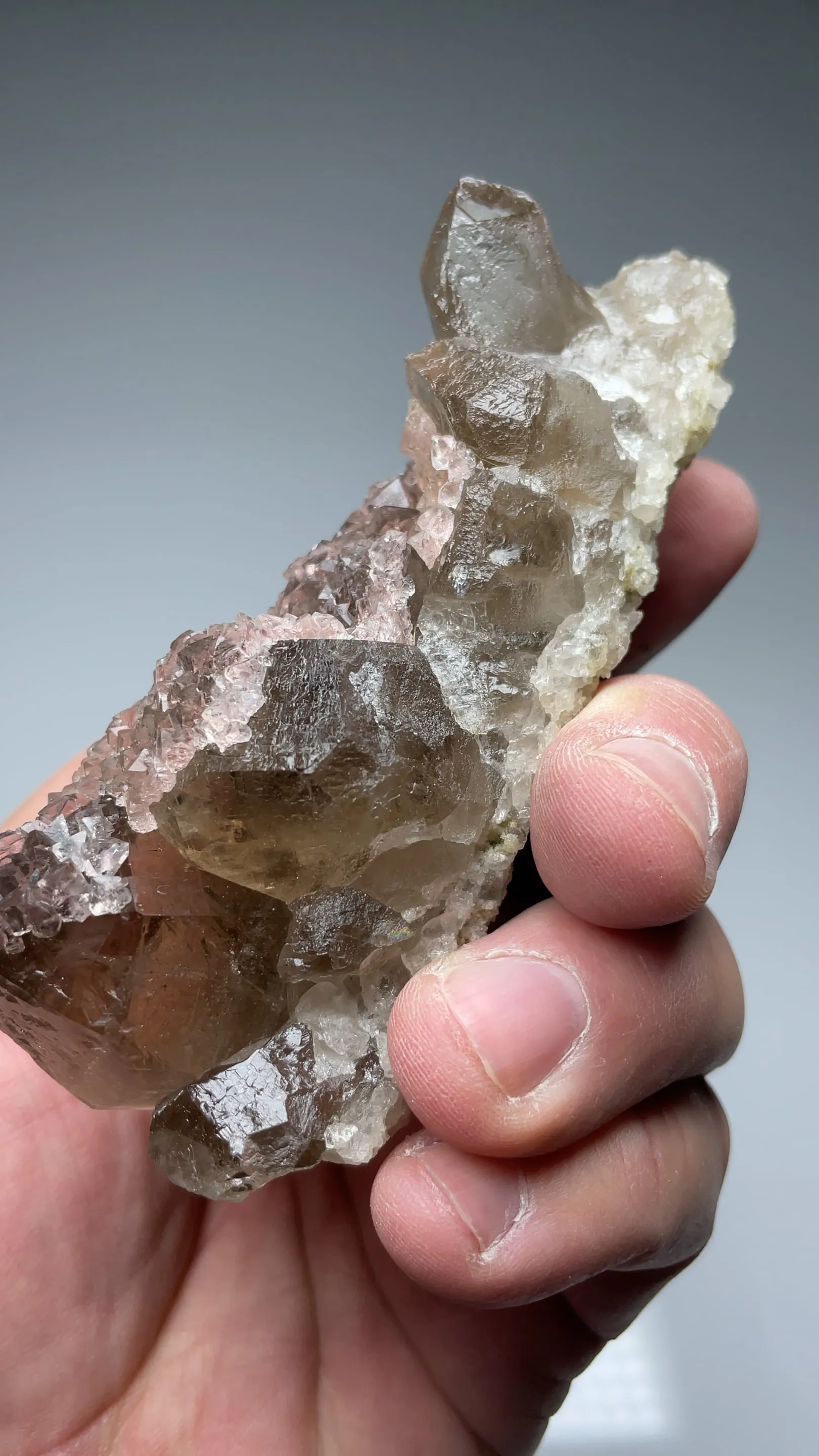 Fluorite with Quartz - image 2