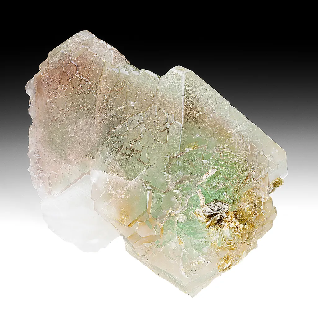Fluorite with Quartz image