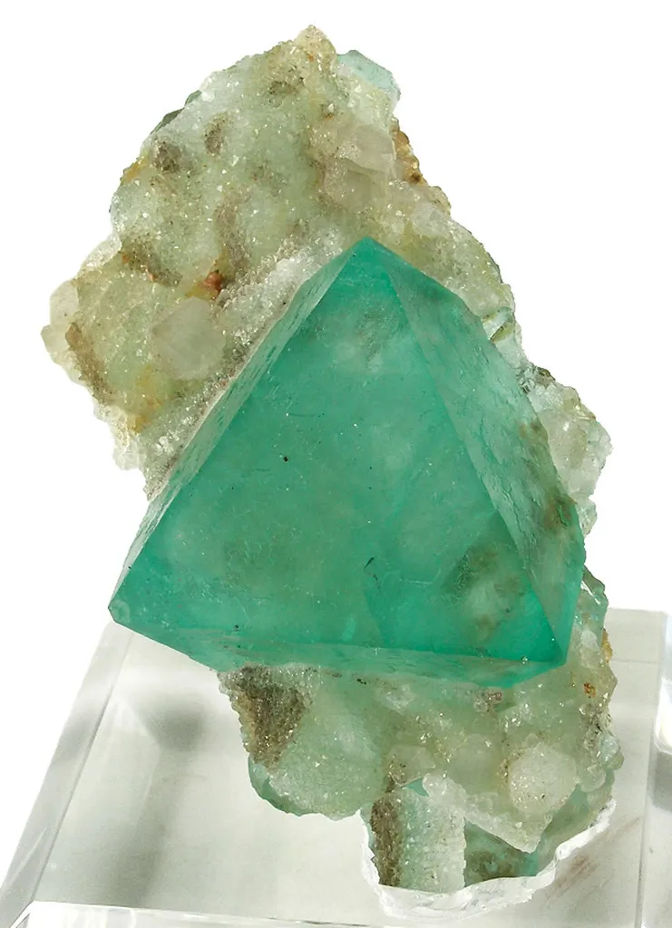 Fluorite With Quartz image
