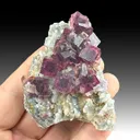 Fluorite with Quartz - image 1