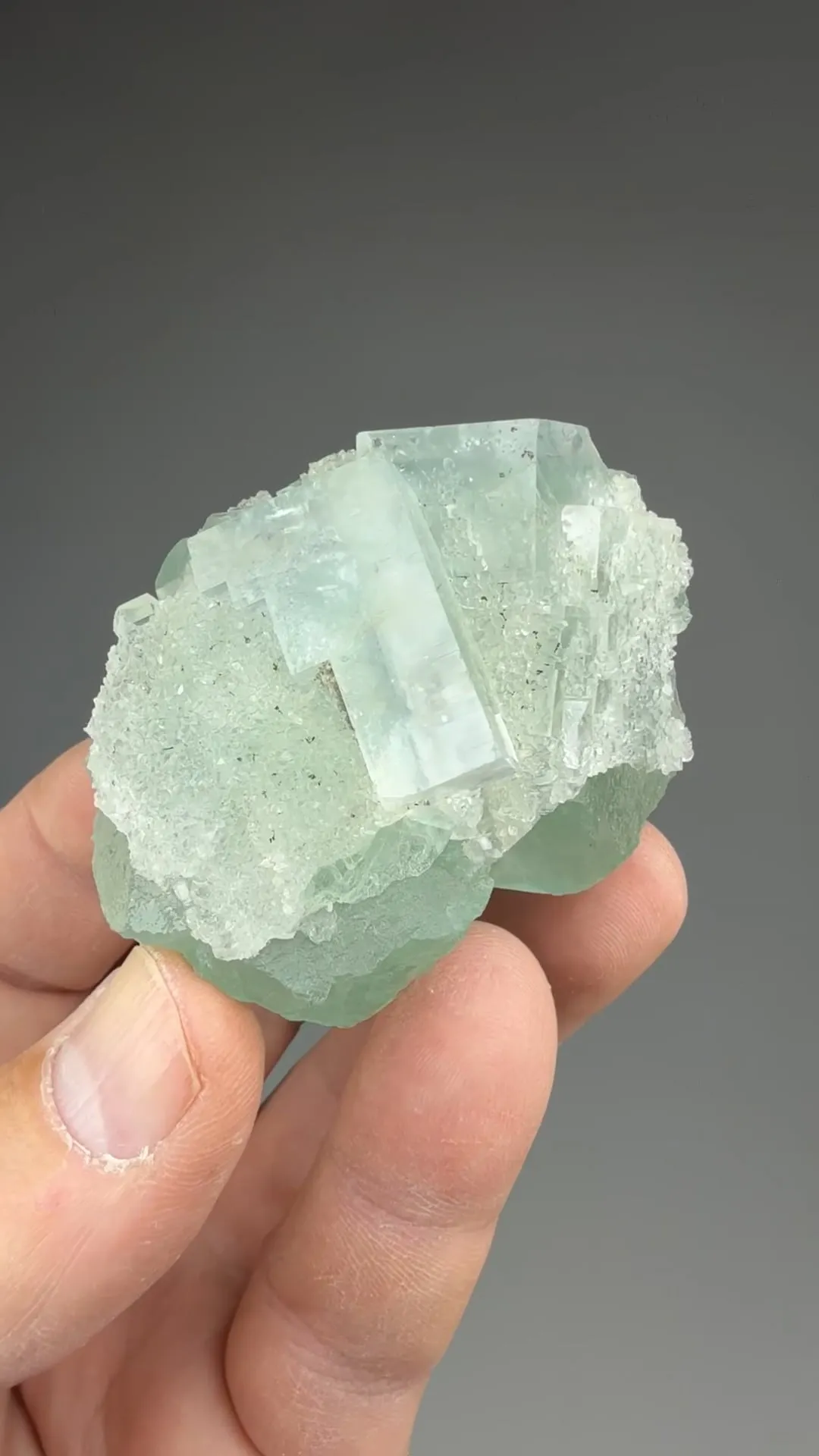 Fluorite with Quartz - image 2