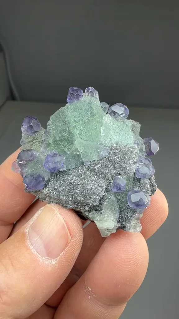 Fluorite with Quartz - image 2