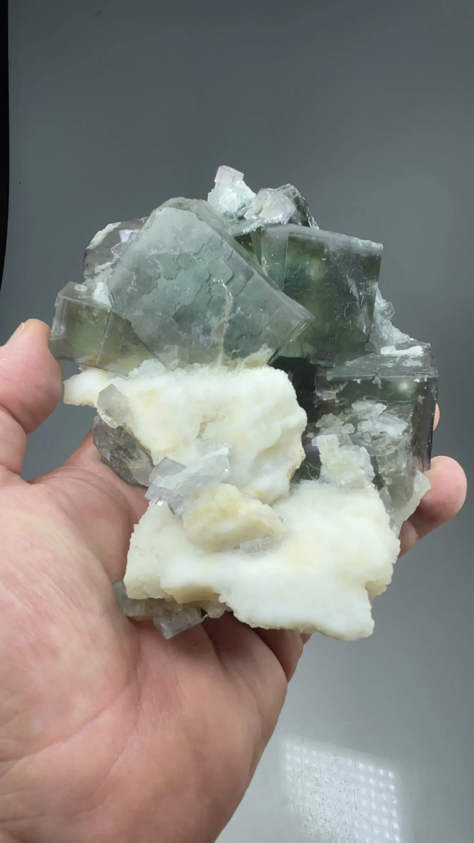Fluorite with Quartz - image 2