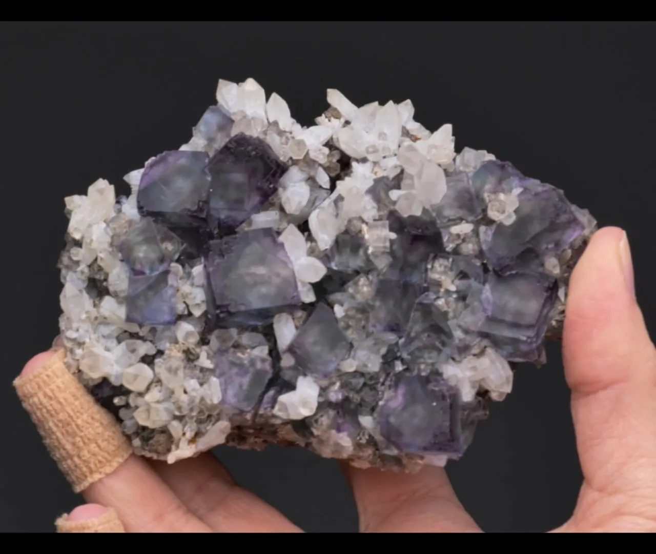Fluorite with Quartz - image 2