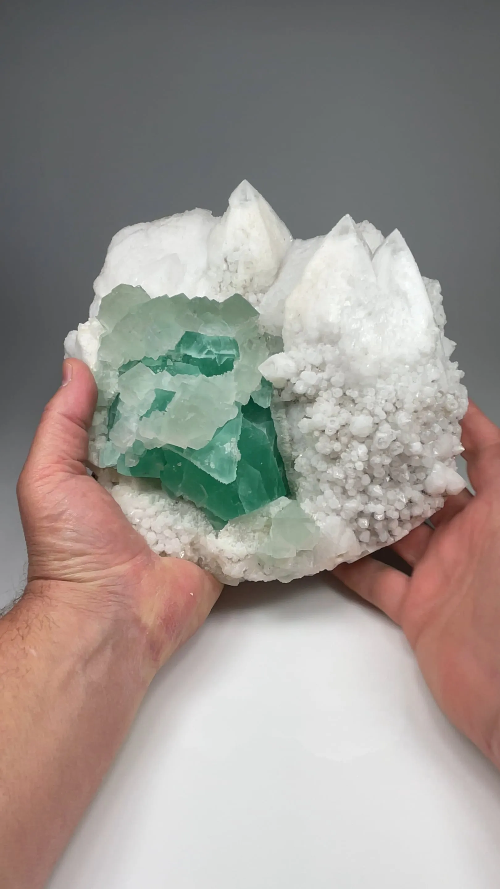 Fluorite with Quartz - image 2
