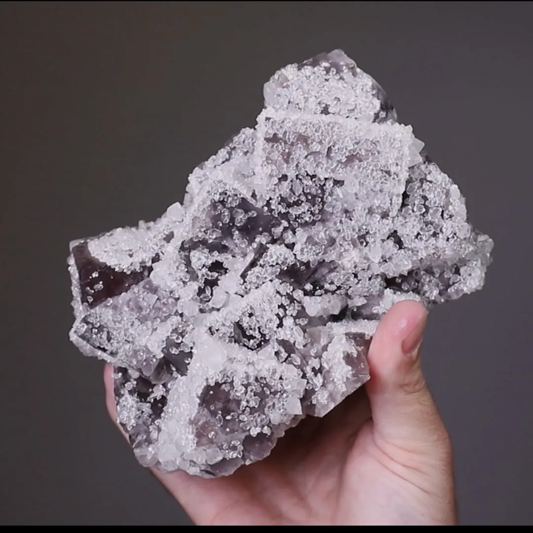 Fluorite with Quartz - image 2