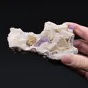 Fluorite with Quartz Epimorph - image 2