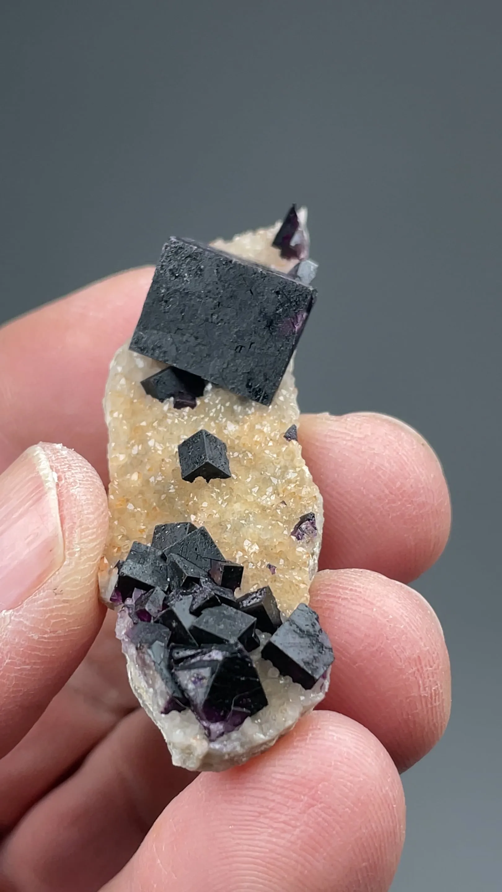 Fluorite with Quartz - image 2