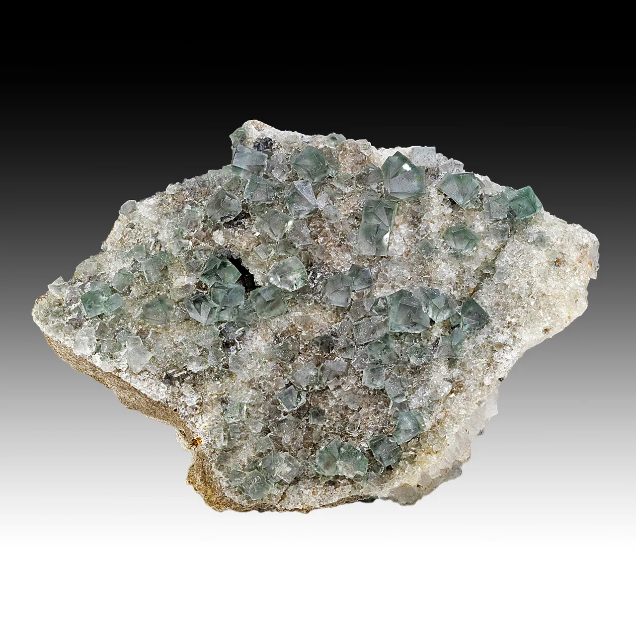 Fluorite with Quartz - image 1