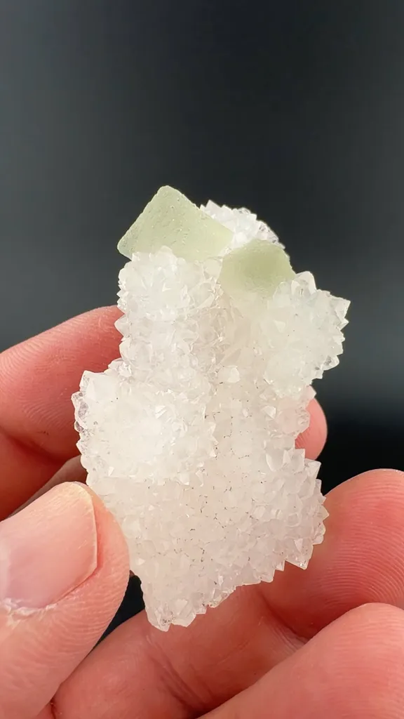 Fluorite with Quartz image