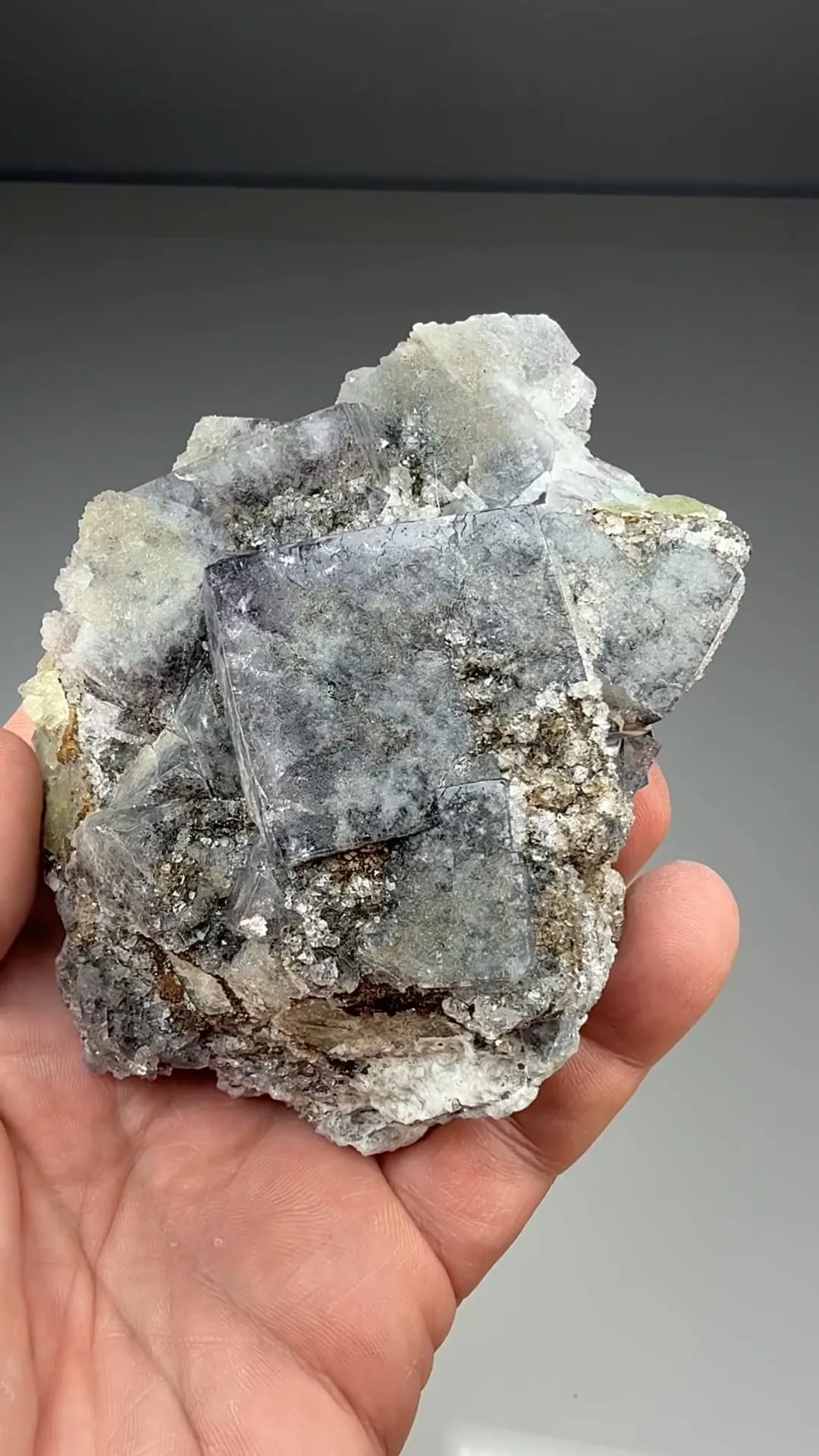 Fluorite with Quartz - image 2