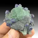 Fluorite with Quartz - image 1