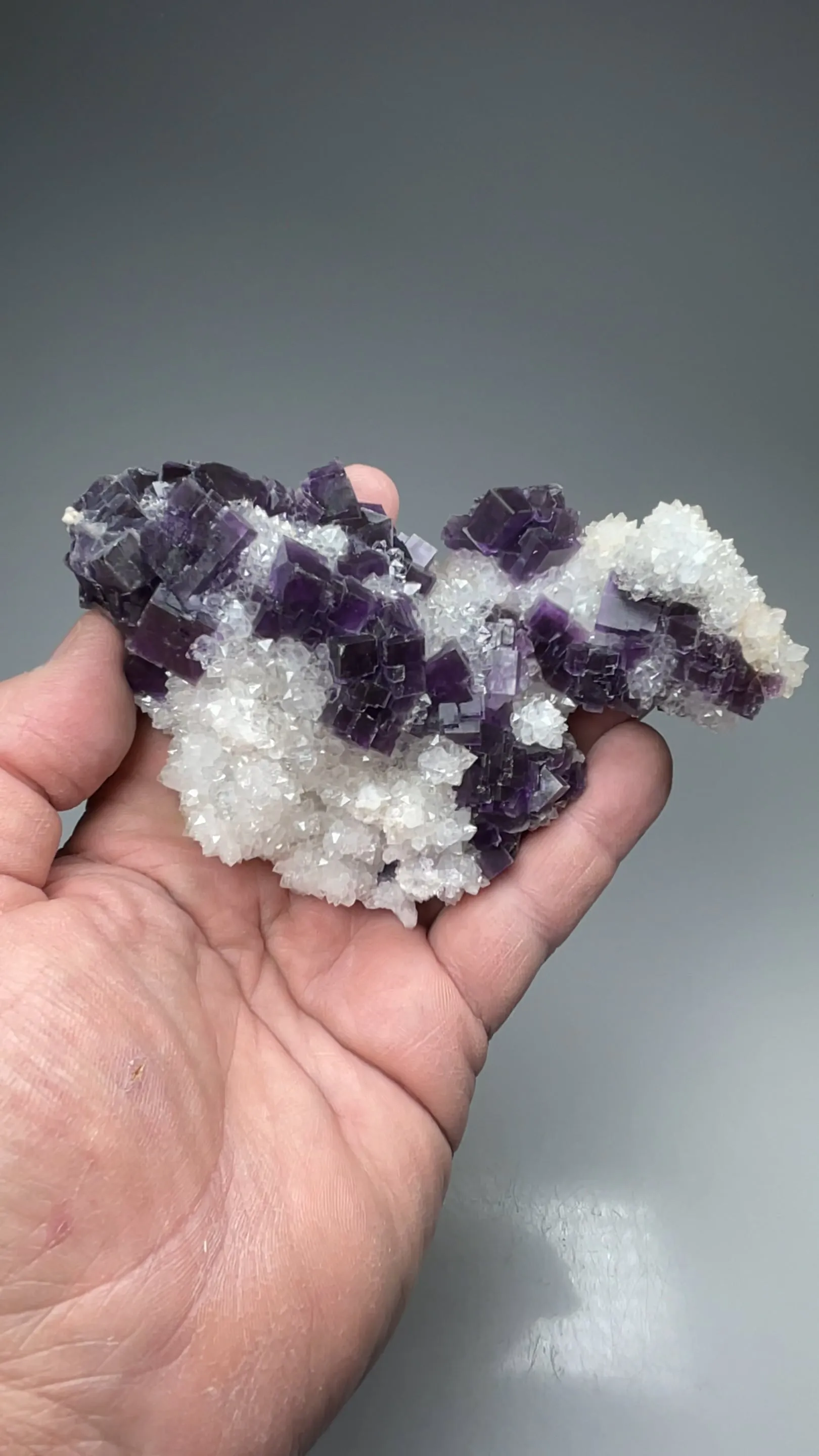 Fluorite with Quartz - image 2