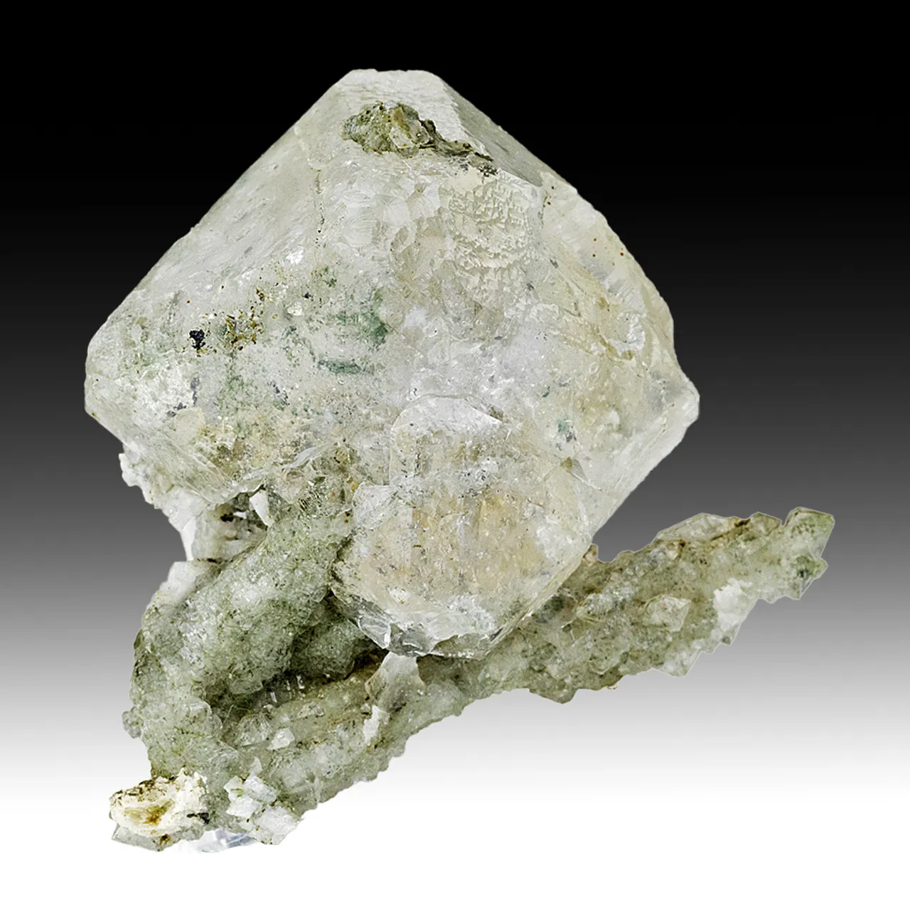Fluorite with Quartz - image 1