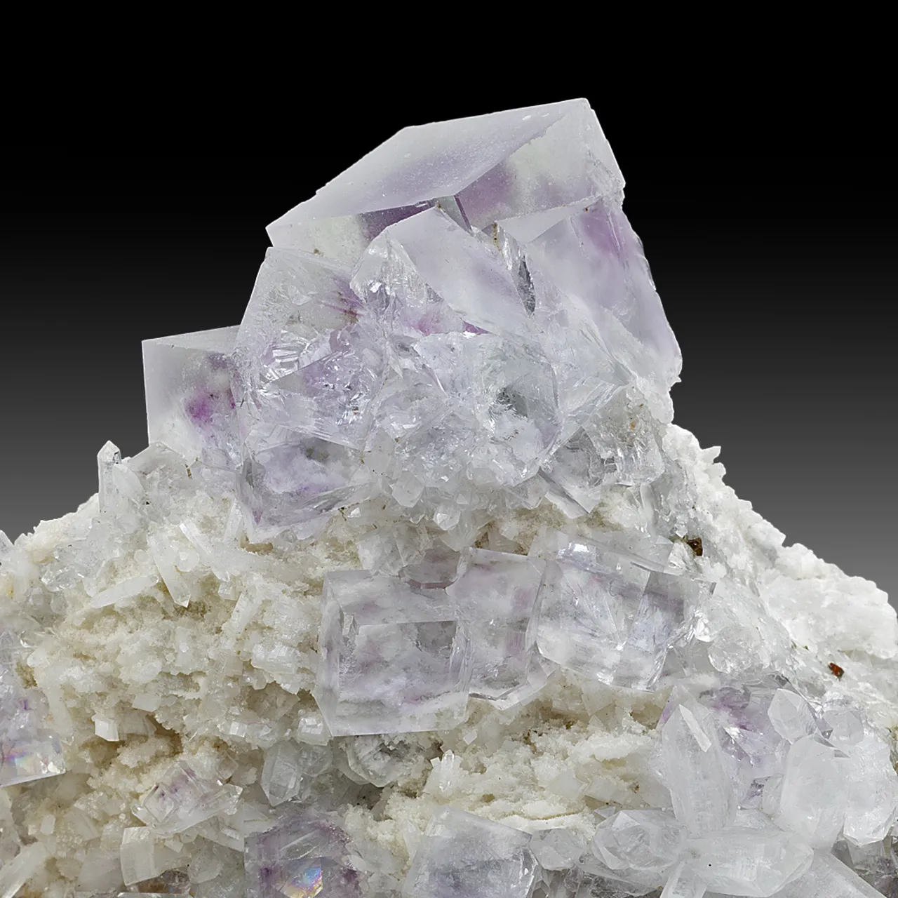 Fluorite with Quartz - image 1