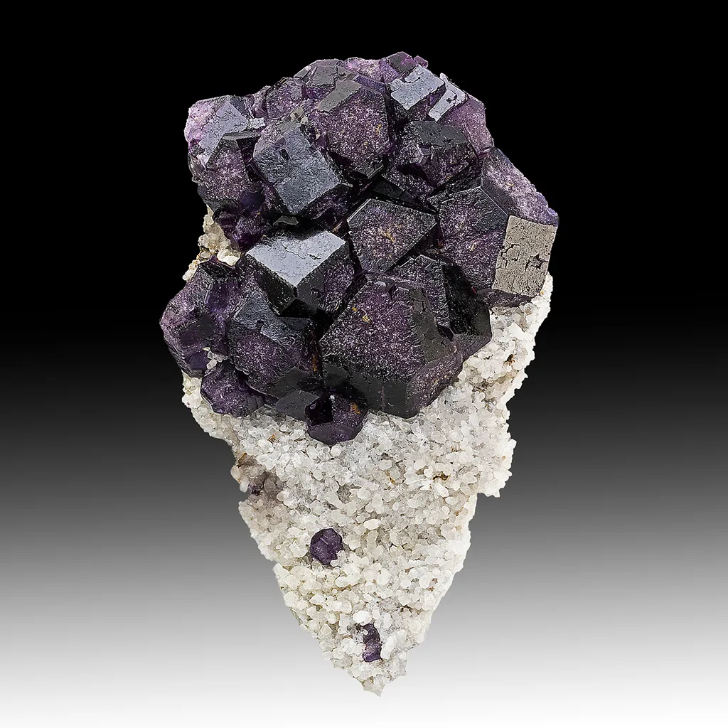 Fluorite with Quartz image