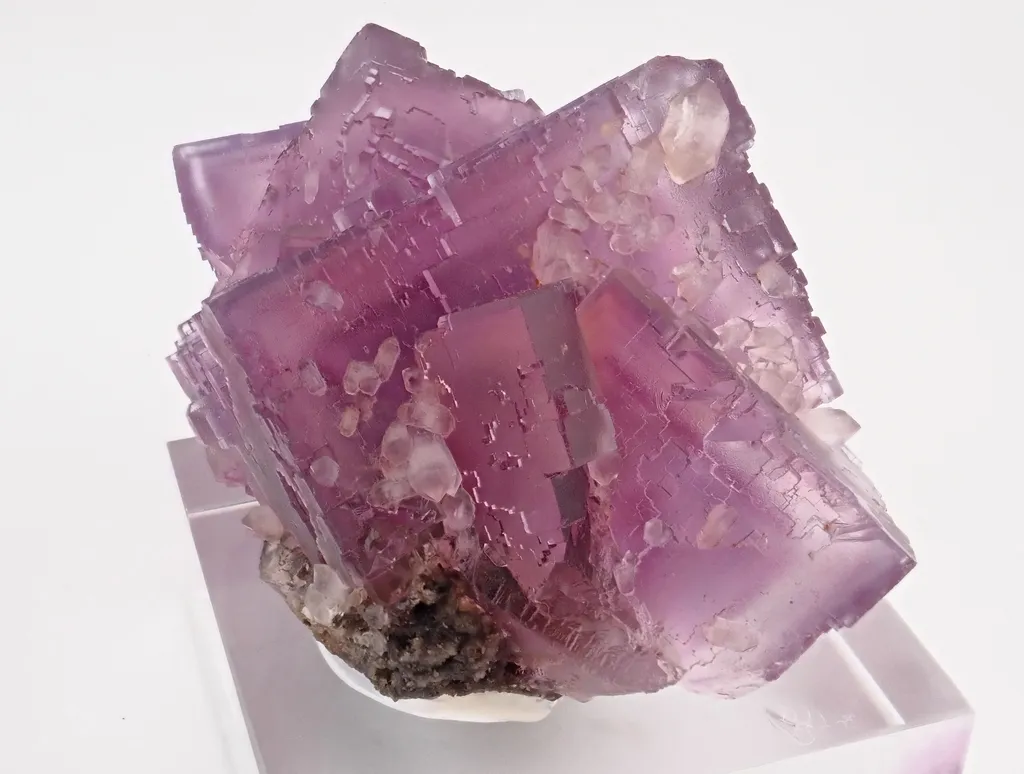 Fluorite with Quartz image