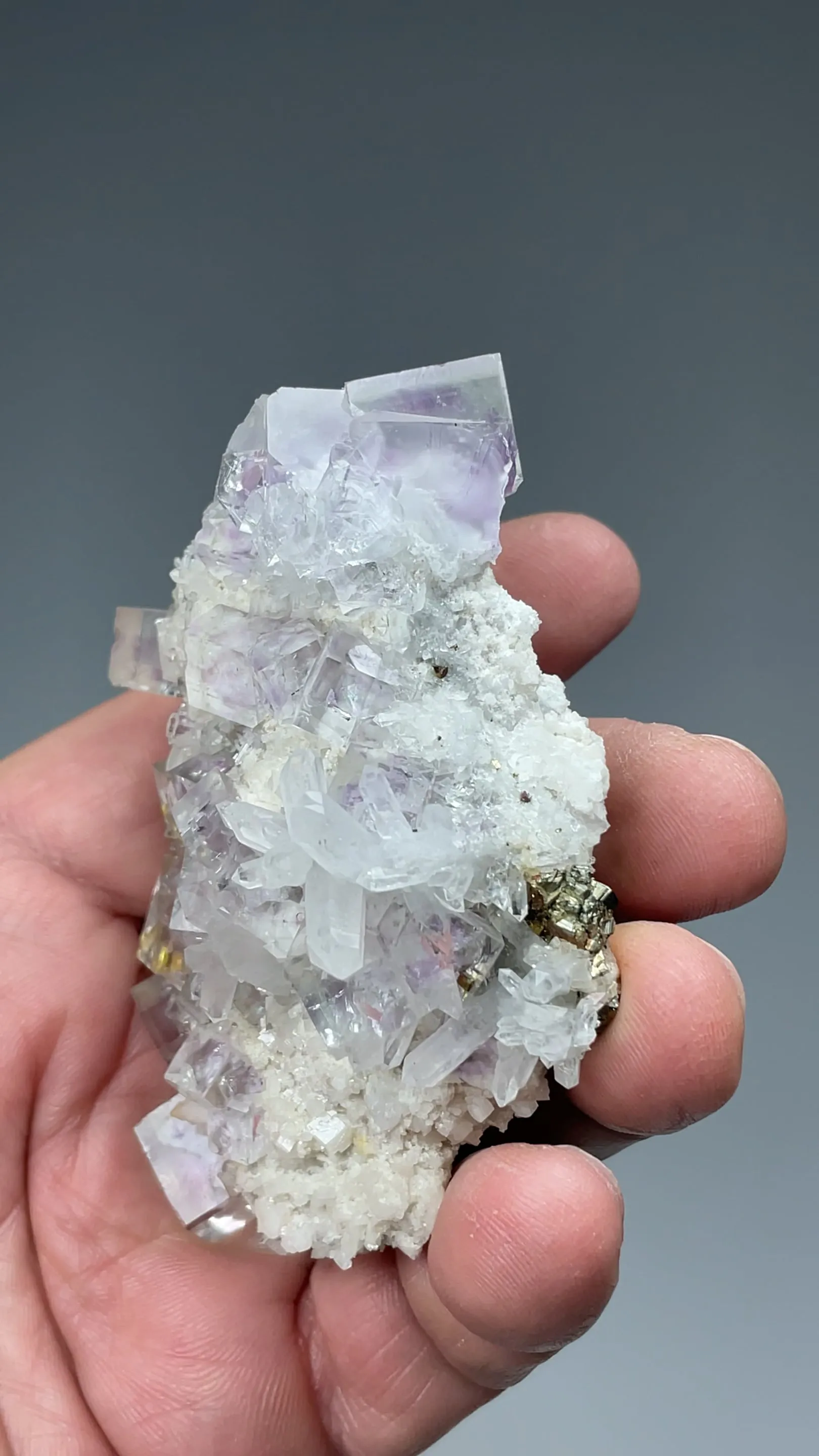 Fluorite with Quartz - image 2