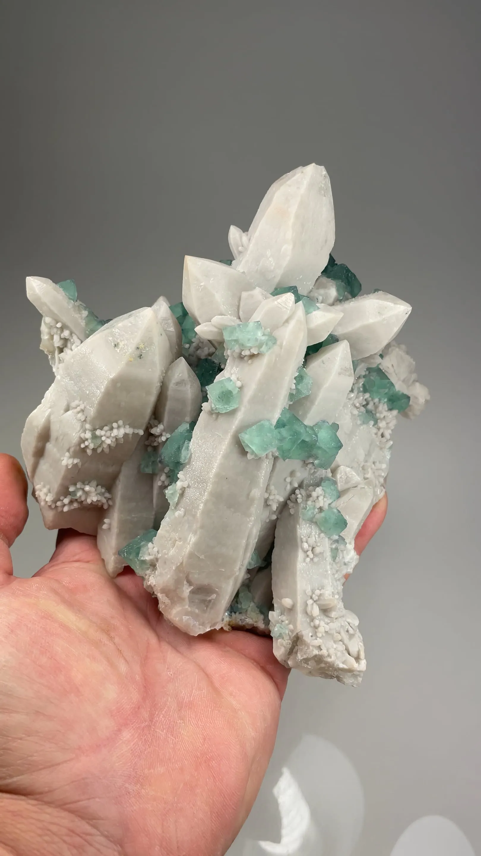 Fluorite with Quartz - image 2