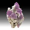 Fluorite with Quartz - image 1