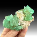 Fluorite with Quartz - image 1