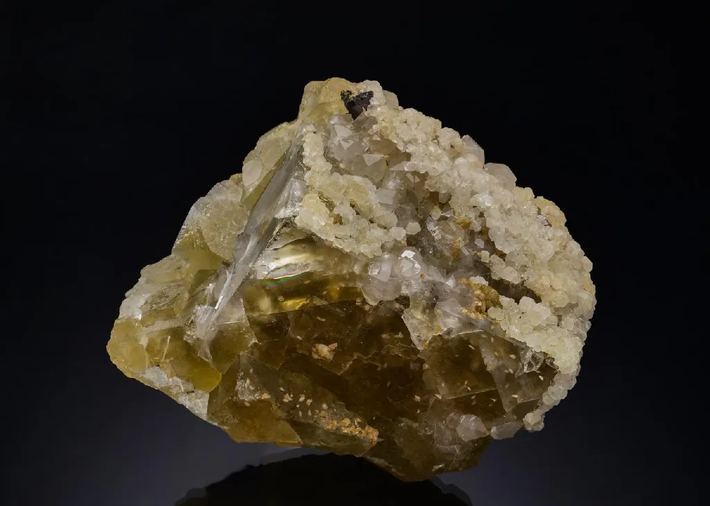 Fluorite with Quartz image