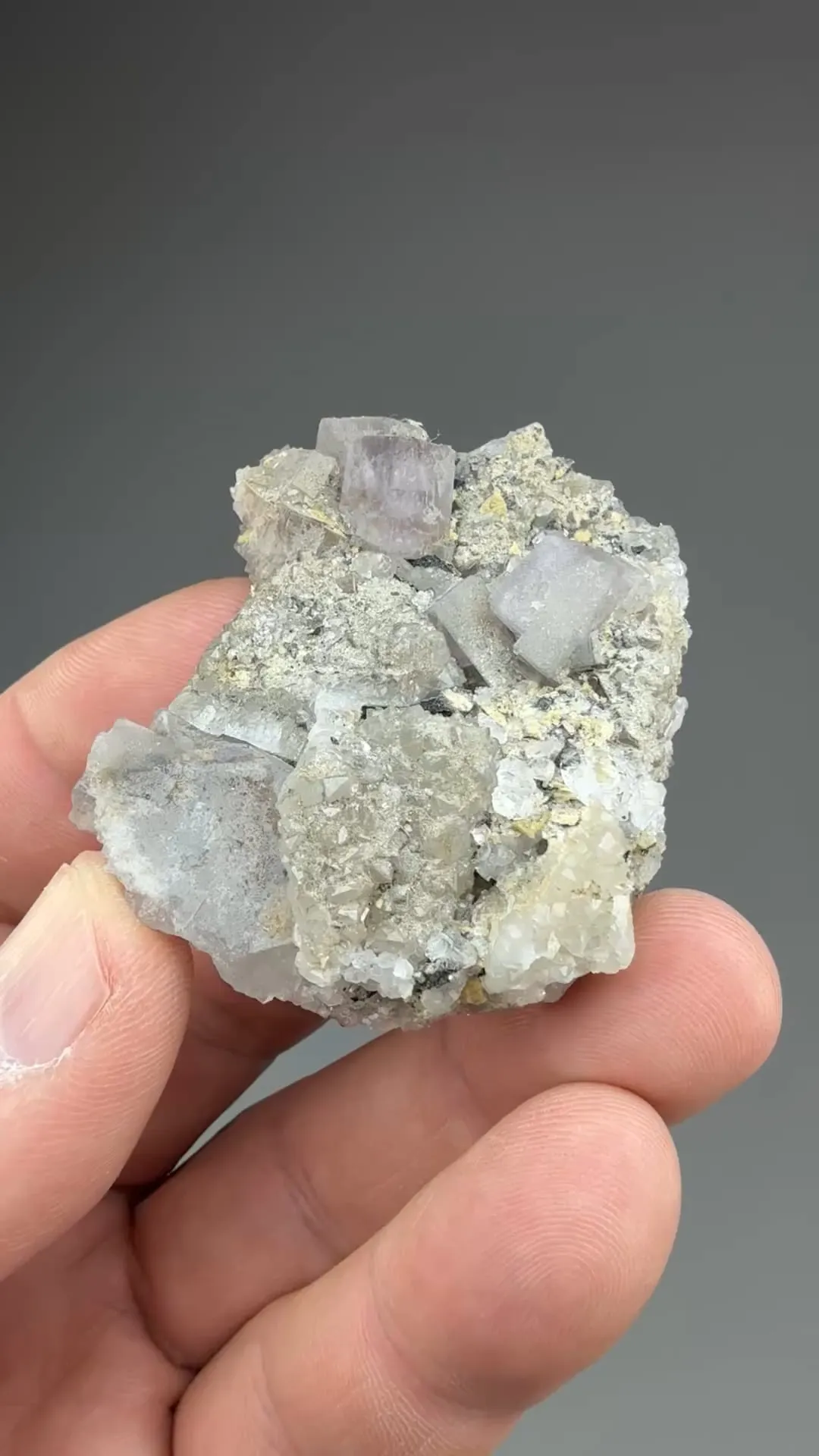 Fluorite with Quartz - image 2