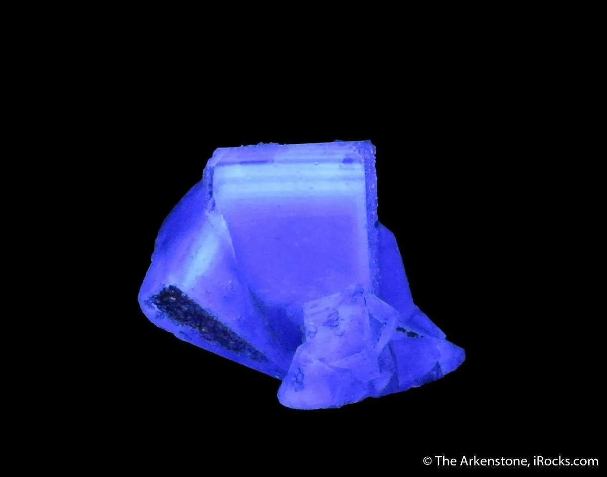 Fluorite with Quartz (fluorescent) - image 1