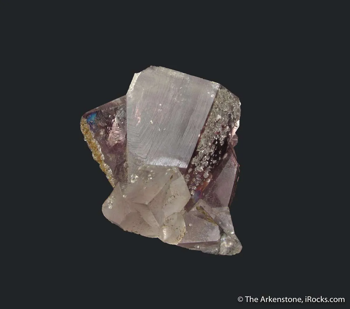 Fluorite with Quartz (fluorescent) - image 5