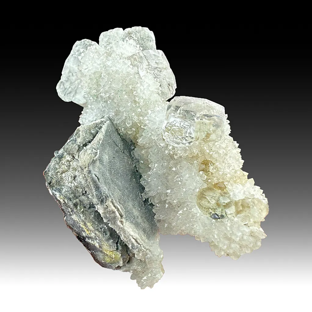 Fluorite with Quartz, Galena (509) image