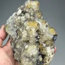 Fluorite with Quartz, Galena - image 2
