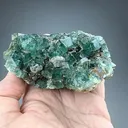 Fluorite with Quartz, Galena - image 2