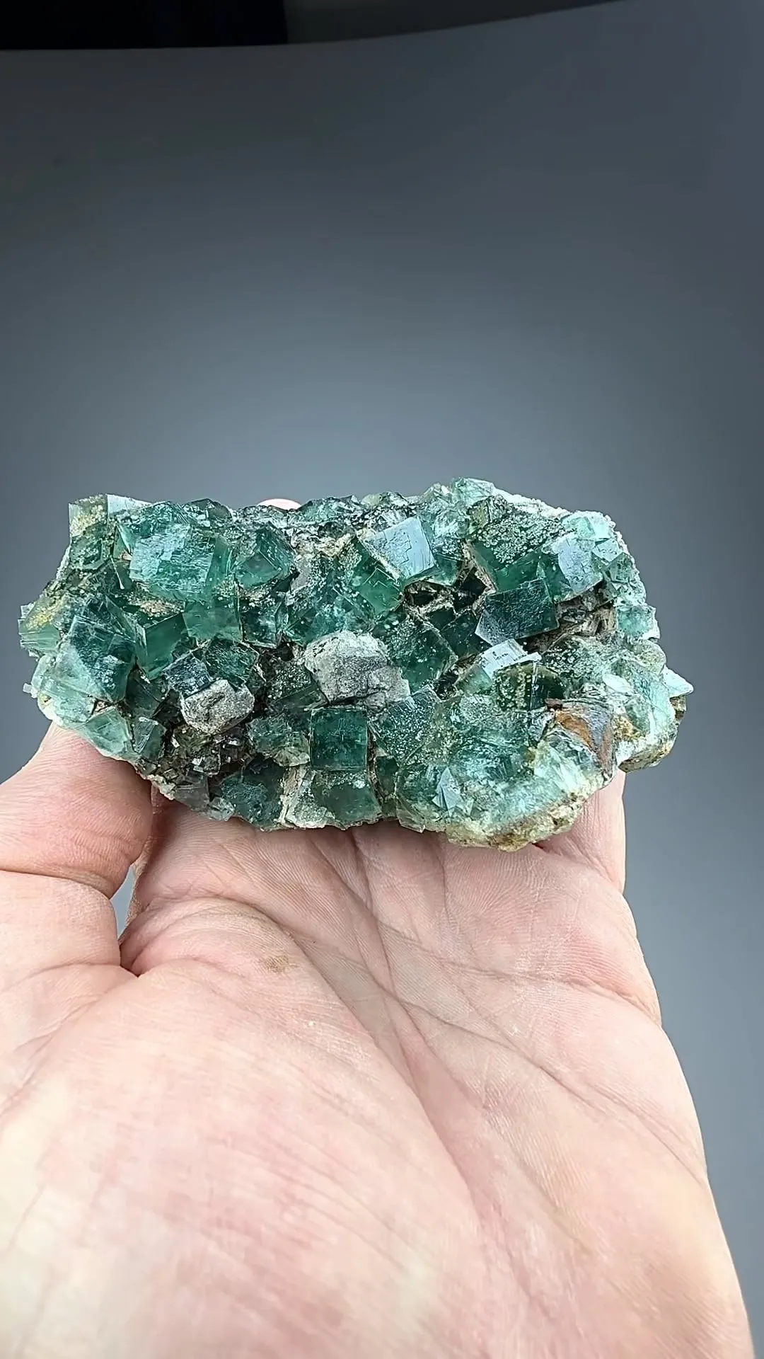 Fluorite with Quartz, Galena - image 2