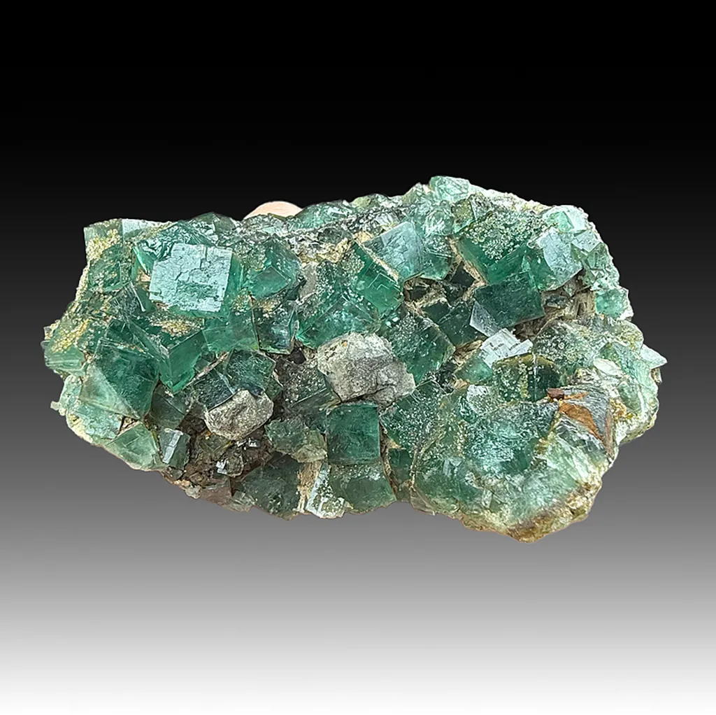 Fluorite with Quartz, Galena image