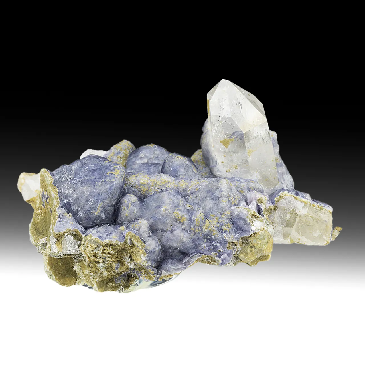 Fluorite with, Quartz, Muscovite, Chlorite (2017) - image 1