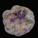 Fluorite With Quartz Natural Mineral Specimen - image 3