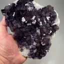 Fluorite with Quartz, Pyrite - image 2