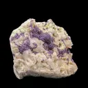 Fluorite With Quartz Rare Natural mineral Specimen - image 2