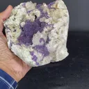 Fluorite With Quartz Rare Natural mineral Specimen - image 6
